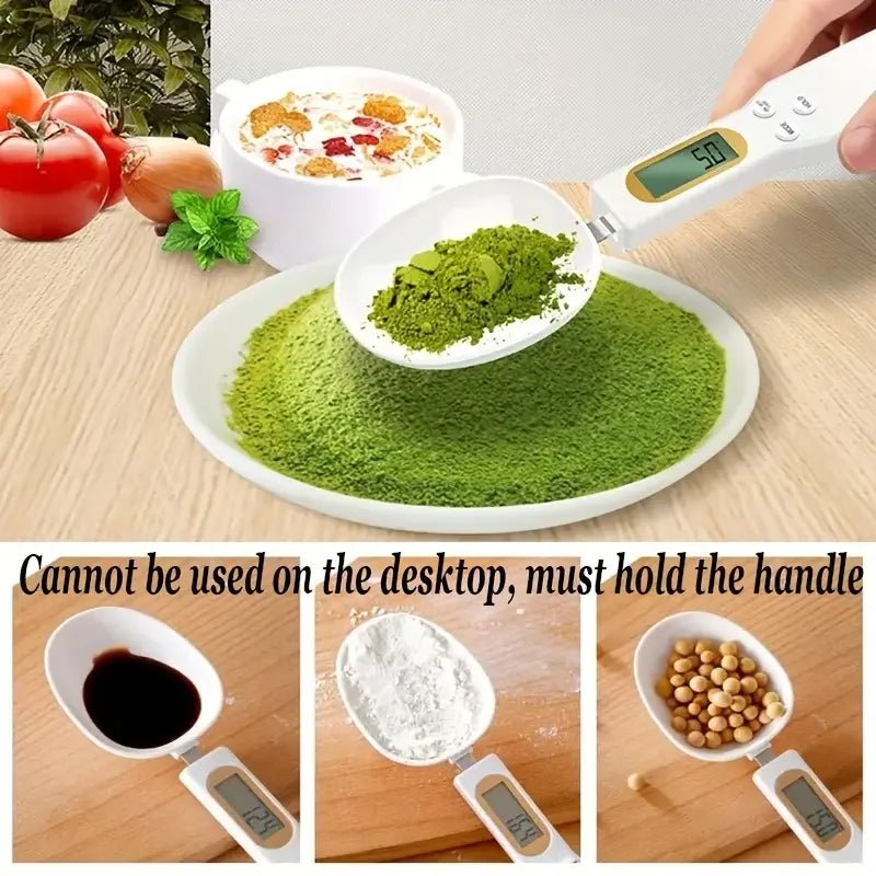 Cuchara Báscula Digital de Precisión 0,1g — Ideal para Recetas, Macros y Café - Mi tienda